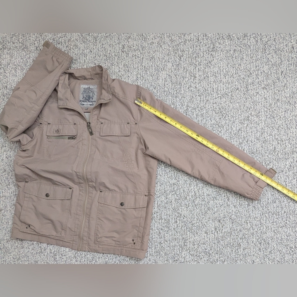 Point Zero Men's Lightweight Spring/Summer/Windbreaker/Utility Jacket - Picture 15 of 16